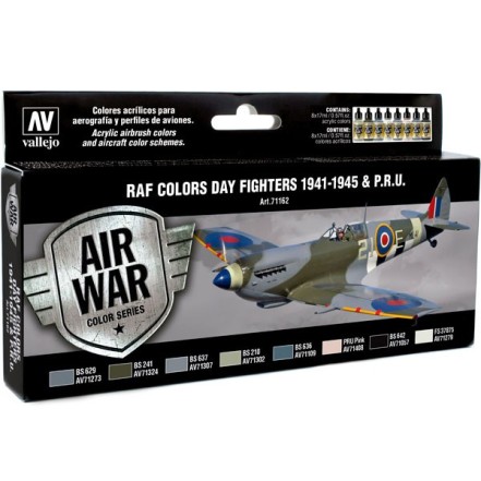 Set Air War RAF Day Fighters 1941-45 8c