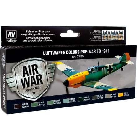 Set Air War Luftwaffe Pre-War To 1941 8c