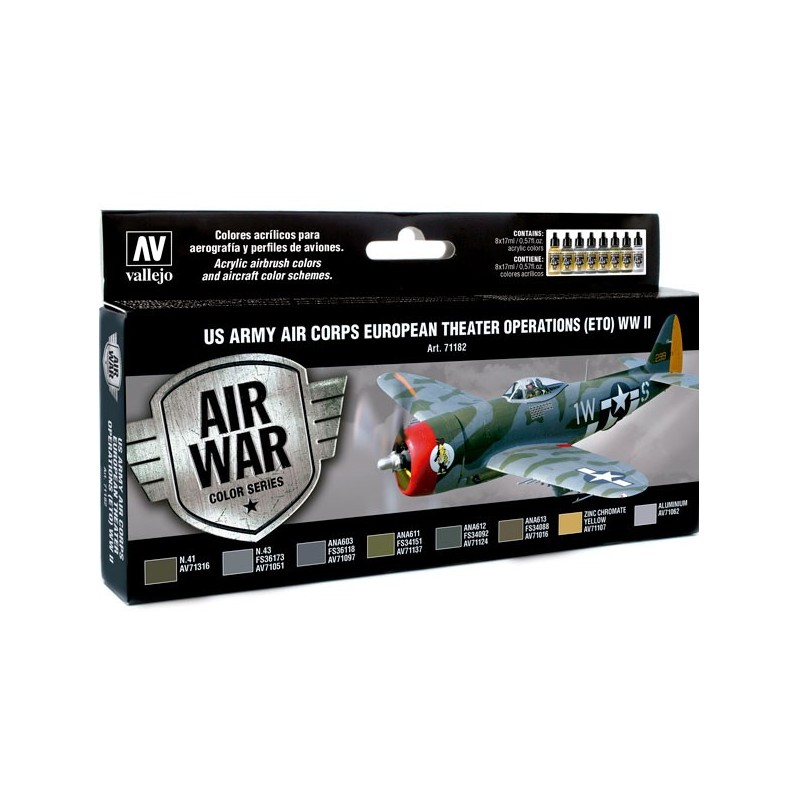 Set Air War US Army (ETO) WWII 6 color