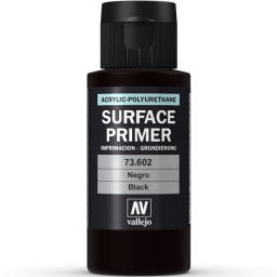 Vallejo Surface Primer Black 60 ml