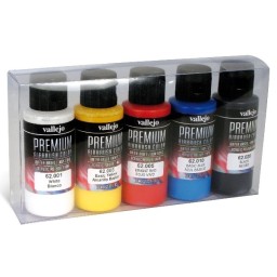 Set of 5 Premium Opaque Basic Colours