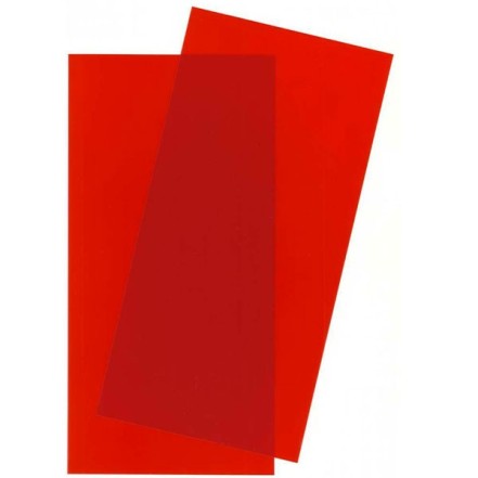 Evergreen Hoja color Rojo 15x30x0.25cm 2