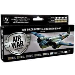 Set Air War RAf 8 colors Coastal Command 1939-1945