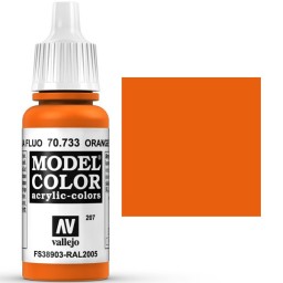 Model Color Naranja Fluorescente 17ml (207)