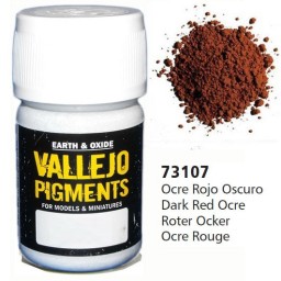Vallejo Pigment Dark Red Ocher 35 ml