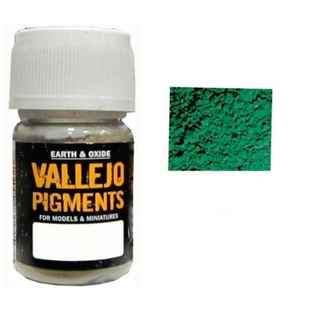 Pigmento Vallejo Verde Oxido de Cromo 35