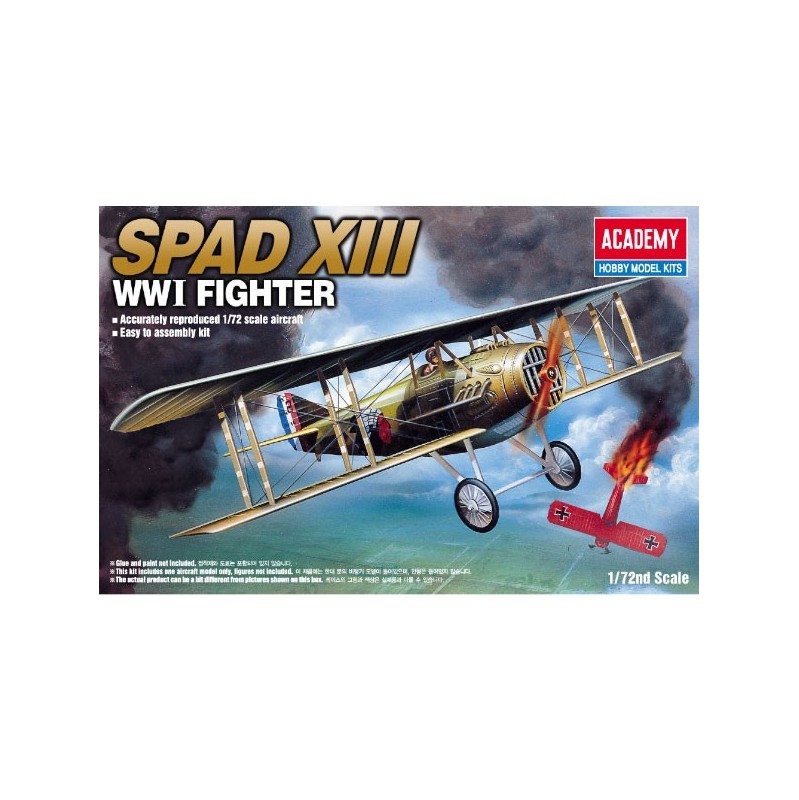 Academy Avión Spad XIII WWI Fighter 1/72