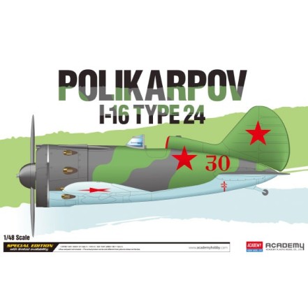 Academy Avión Polikarpov I-16 Type 24 1/48