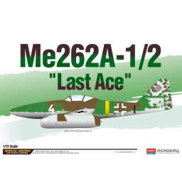 Academy Avión Me262A-1/2 Late Ace LE 1/72