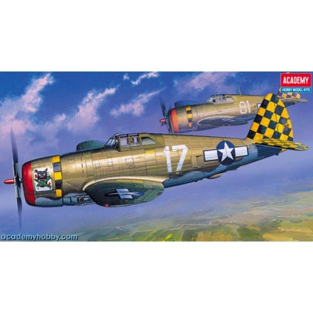 Academy Avión P-47D Razor-Back 1/72