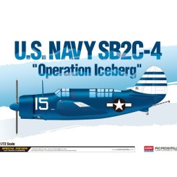 Academy Avión US Navy SB2C-4 Operation Iceberg LE 1/72