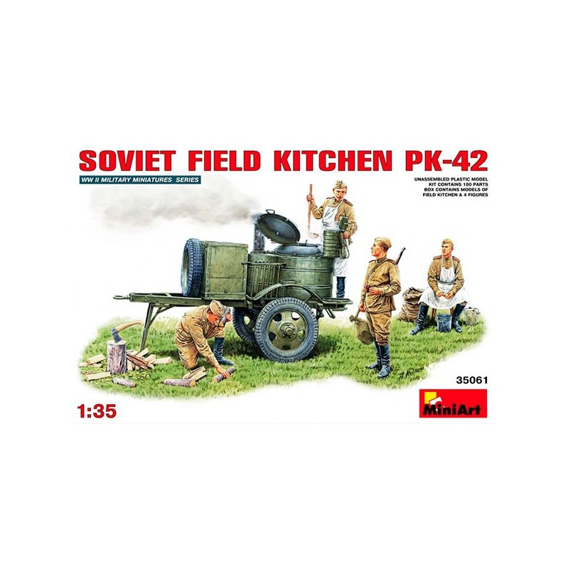Accesorio Soviet Field Kitchen KP42 1/35