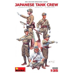 MiniArt Figuras Japanese Tank Crew 1/35
