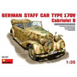 Coche German Staff Typ 170V CabrioB 1/35