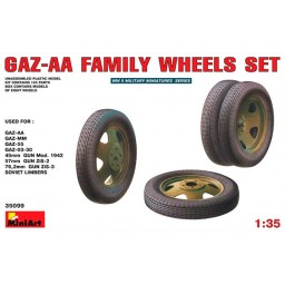 Accesorios GAZ-AA Family Wheels set 1/35