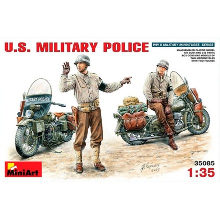 MiniArt Figuras U.S Military Police 1/35