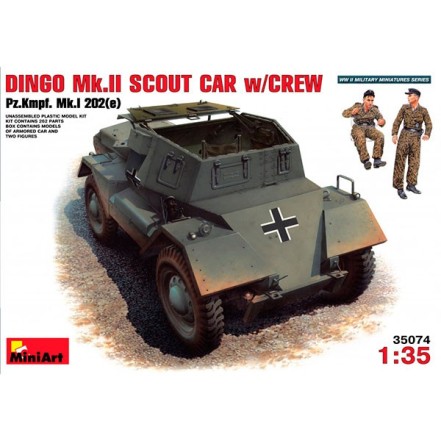 Coche Dingo MkII Pz.Kpfw.Mk 1 202e 1/35
