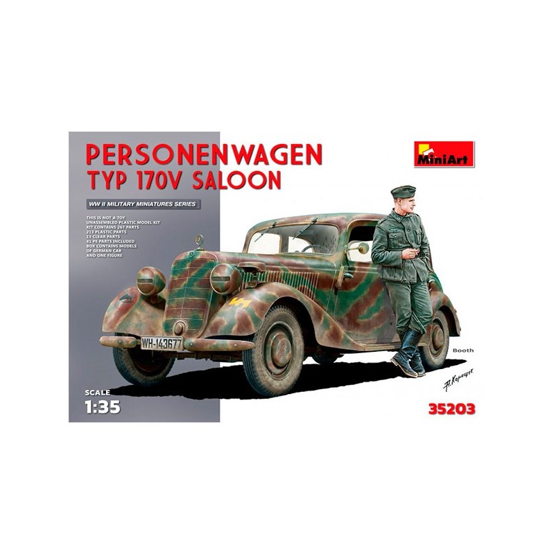 Coche Personenwagen Typ 170V Saloon 1/35