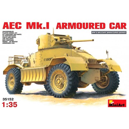 Vehículo AEC Mk 1 Armoured Car 1/35
