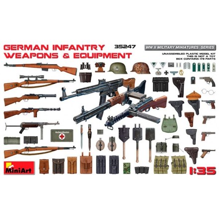 Acc Germ Infantry Weapons+Equipment 1/35