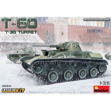 Tanque T60 T30 Turret Interior Kit 1/35