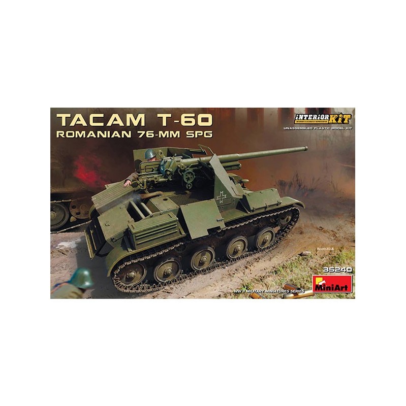 Tanque Romanian SPGTacam T60 IntKit 1/35