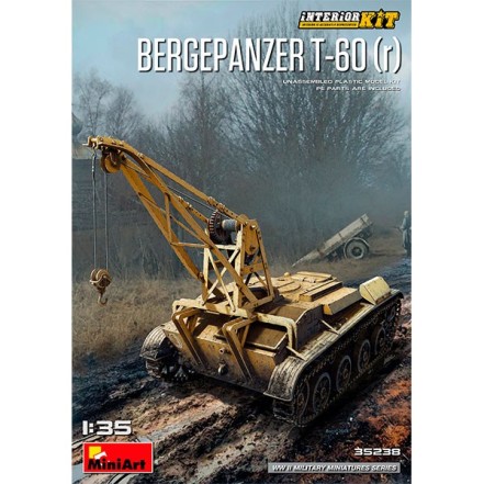 Tanque Bergepanzer T60 Interior Kit 1/35