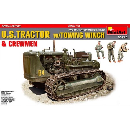 Tractor US+Towing Winch/Crewmen SE 1/35