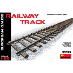 MiniArt Acc. Railway Track European 1/35