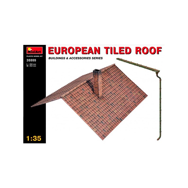 MiniArt Accesorios Tiled Roof 1/35