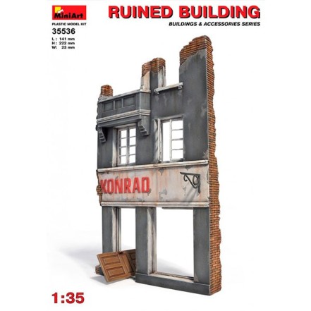 MiniArt Edificio Ruined Building 1/35