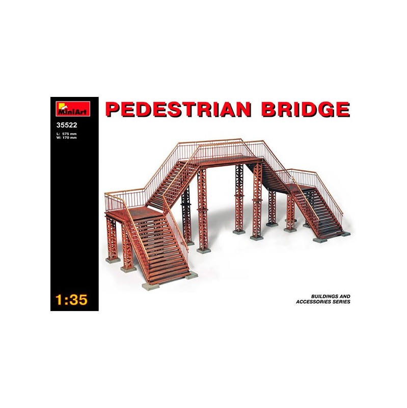 MiniArt Puente Pedestrian Bridge 1/35