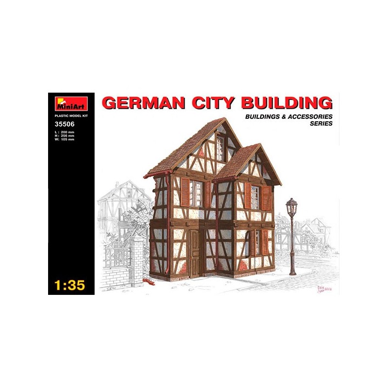 MiniArt Edificio German City 1/35