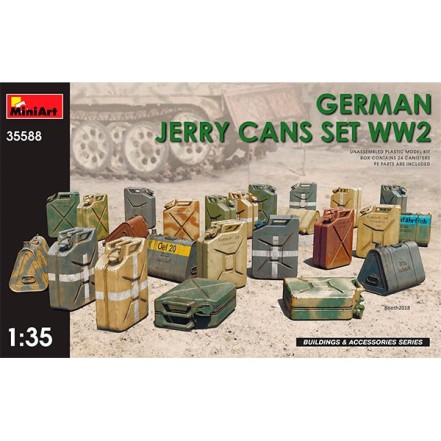 MiniArt Acc German Jerry Cans WW2 1/35