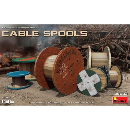 MiniArt Accesorios Cable Spools 1/35
