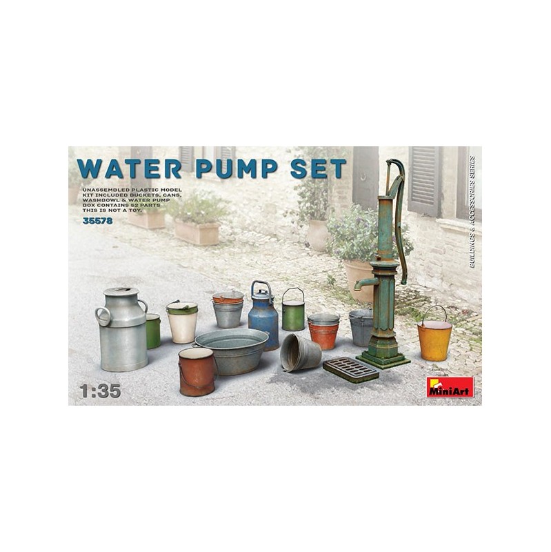 MiniArt Accesorios Water Pump Set 1/35