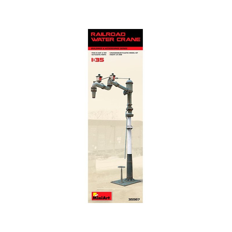 MiniArt Accesorios Rail Water Crane 1/35