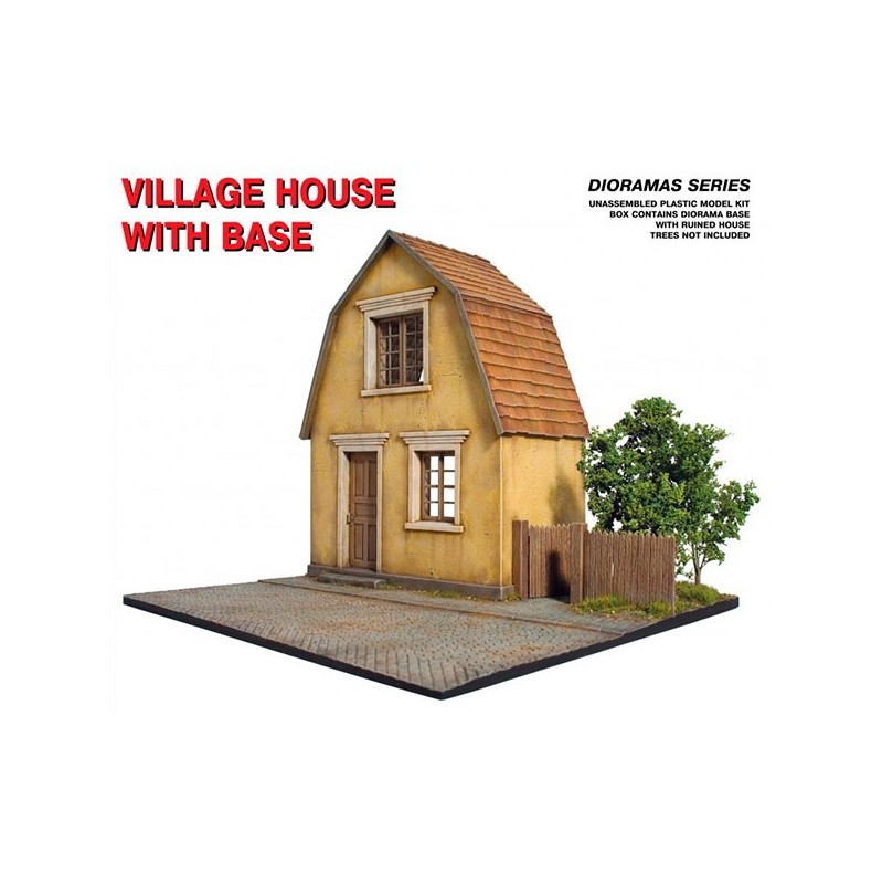 MiniArt Diorama Village House +Base 1/35