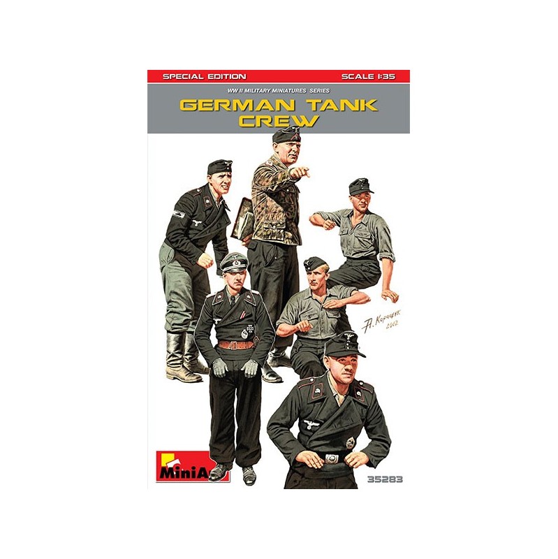 Figuras German Tank Crew Sp Edition 1/35