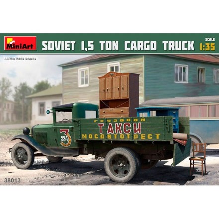 MiniArt Camión Soviet 15T Cargo 1/35
