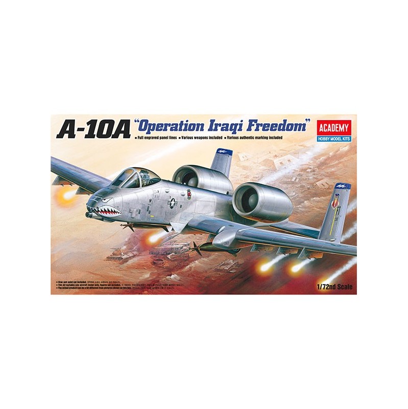 Avión A-10A Operation Iraqi Freedom 1/72