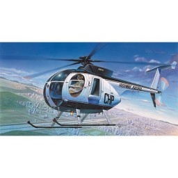 Acad Hughes 500D Police Helicopter 1/48