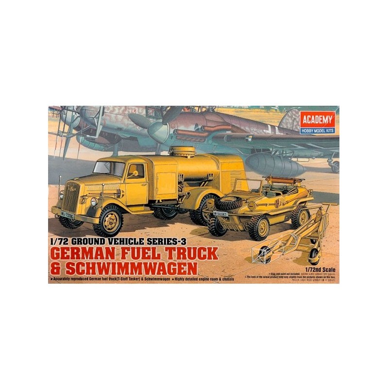 Vehículos German Fueltank & Shiwimm 1/72