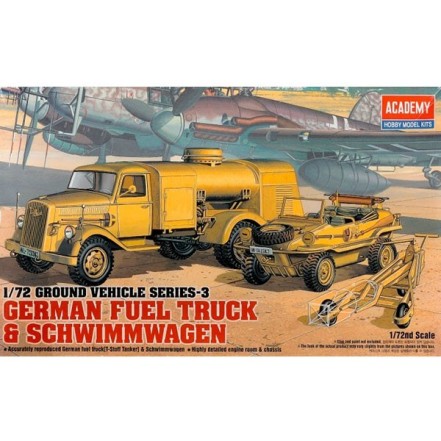 Vehículos German Fueltank & Shiwimm 1/72