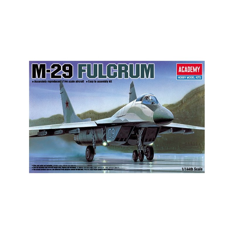 Academy Avión M-29 Fulcrum 1/144