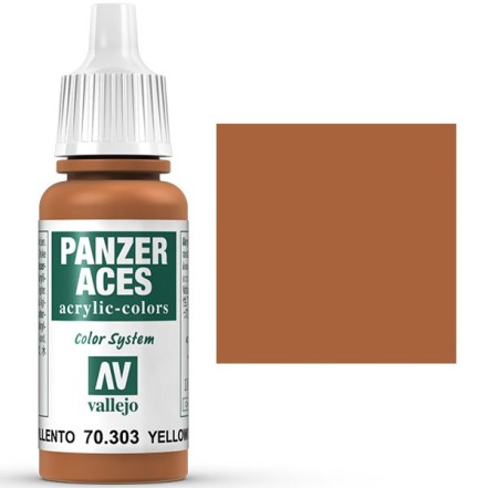 Panzer Aces color Oxido Amarillento 17ml