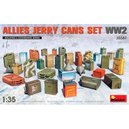 Accesorios Allies Jerry Cans Set WW2 1/35 