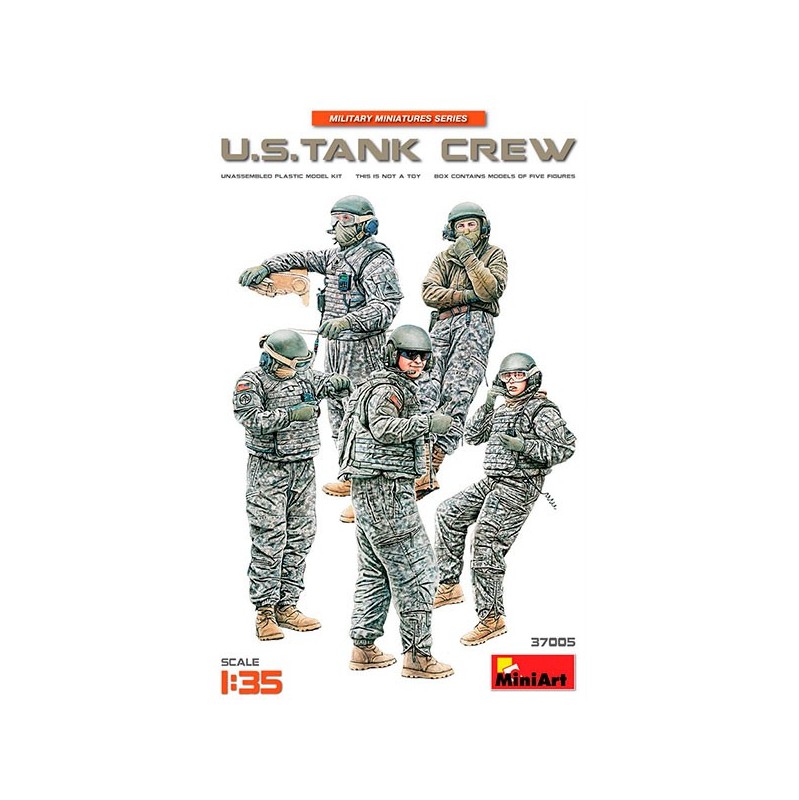MiniArt Figuras U.S. Tank Crew 1/35