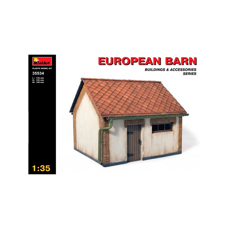 MiniArt Edificio European Barn  1/35
