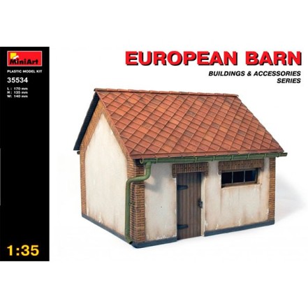 MiniArt Edificio European Barn  1/35